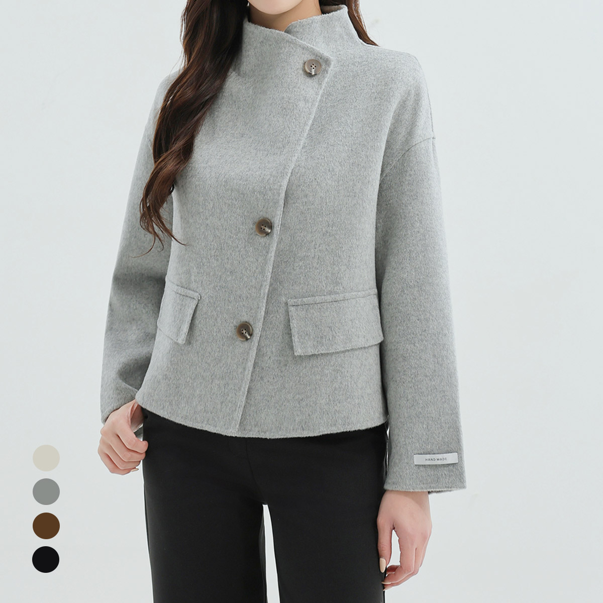 KARRA 울100사선버튼핸드메이드자켓_A4W0192 98,940원