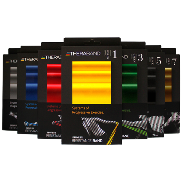 세라밴드 2m 천연고무 운동 라텍스밴드, 골드(lv.7), 1개 23,400원