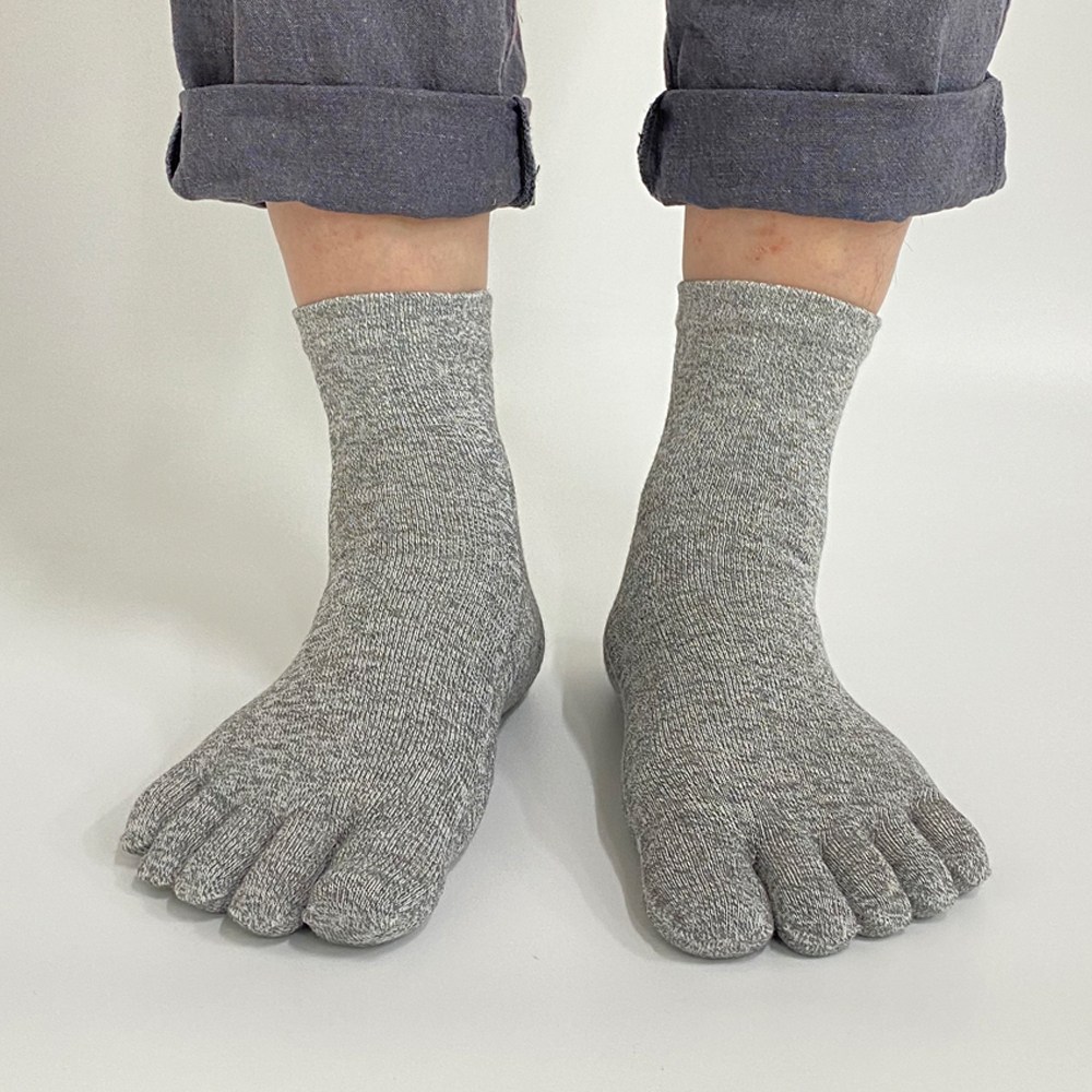 싹스몰 남성용 면100 쿨텍스 중목 발가락양말 5켤레 14,900원