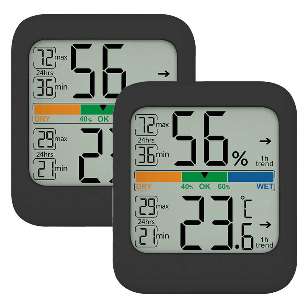 브루마 디지털 온습도계 BT12, 2개, 블랙 19,800원