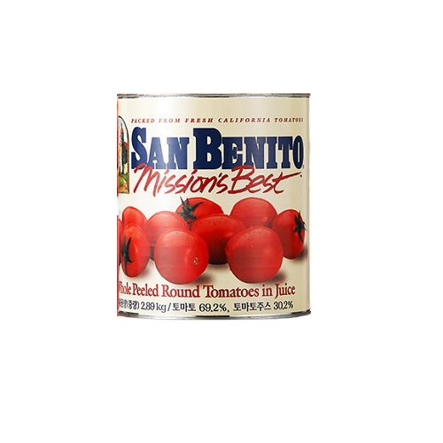 산베니토 홀 필드 라운드 토마토 인 주스, 2.89kg, 1개 9,480원