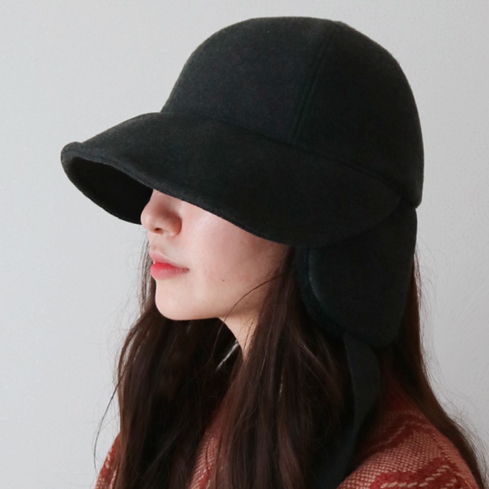 이코마켓 국내제작 탄탄포근 모직 귀달이 턱끈 방한모 뽀글보넷 버킷햇 25,900원