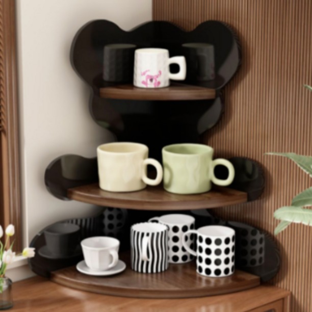 러빈홈 우드 코너선반 인테리어 삼각선반 소품 진열 미니 수납선반 24,900원