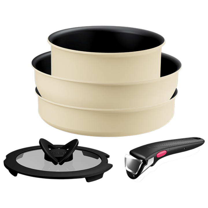 테팔 매직핸즈 인덕션 크렘 드 버터 4종 5종세트(택1), 버터, 1세트, 팬24+웍26+냄비18+18유리뚜껑+손잡이 119,850원
