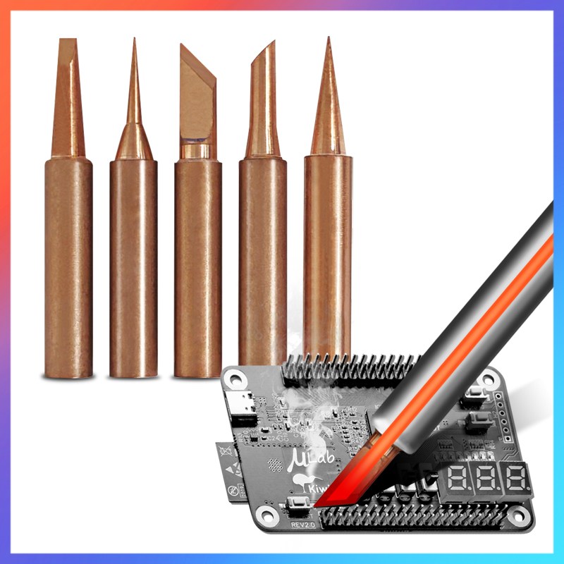 에덴샵 황동 인두팁 납땜 전기인두용 실납 5P세트 인두기촉 인두기팁 직수입 4,990원