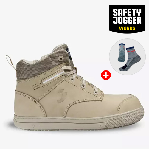 세이프티조거 안전화 / 써로우 S3 MID 미끄럼방지, 통기성 가죽 갑피 사용, 정전기방지, 발뒤끔치 충격보호, 내열 밑창, 발볼이 넓어 편안한 안전화 76,500원