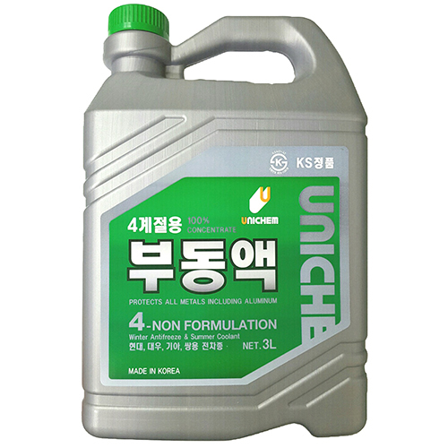 유니켐 부동액 3L 그린 부동액 사계절 업소용 냉각수 9,520원