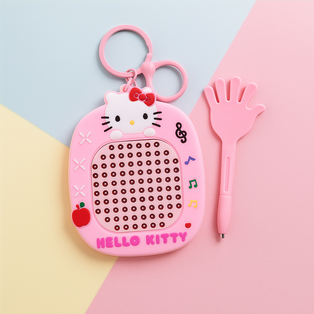 펫더월드 산리오 자석 푸쉬팝 드로잉보드 키링, 헬로키티, 1개 9,100원