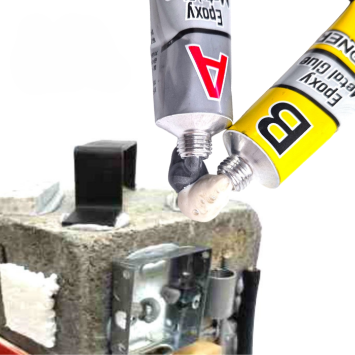 몽킷(MONKIT) 튜브형 금속접착제 초강력접착제 에폭시접착제 물탱크 라디에이터 스틸 철 주물용 알루미늄 타일 플라스틱 목재 누수 수리 본드 10,400원