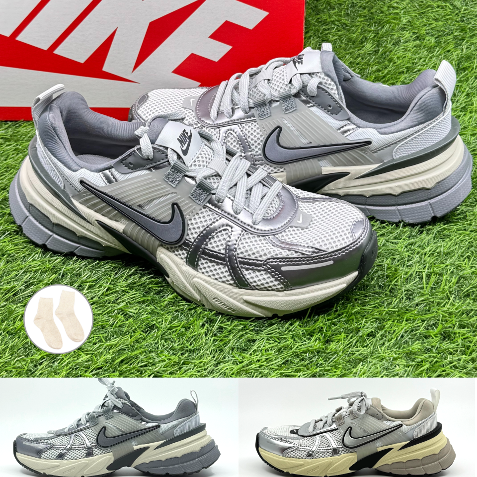 나이키 V2K 런 여성 남성 스니커즈 운동화 런닝화 퓨어 플래티넘 신발(무브런 양말 증정) 136,900원