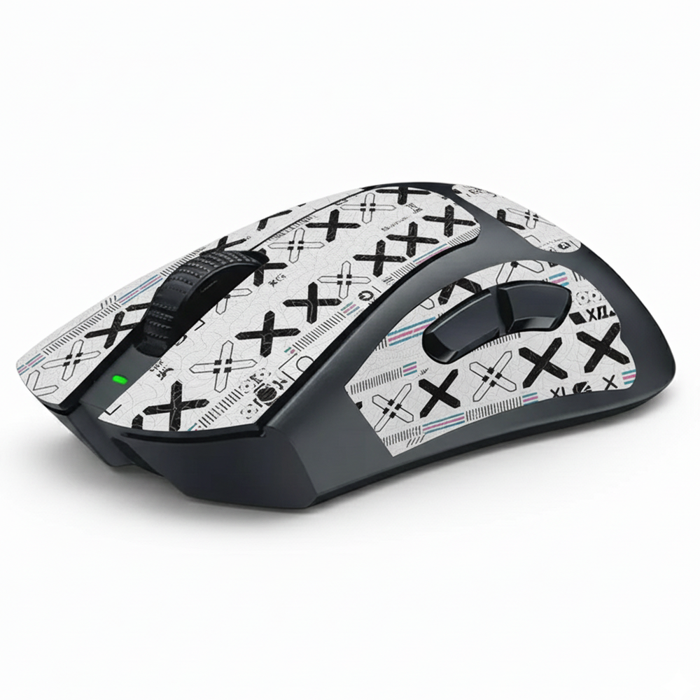 케이노 레이저 데스에더 V4 프로 전용 마우스 그립 테이프 논슬립 패치, 1개, Full_White 9,000원