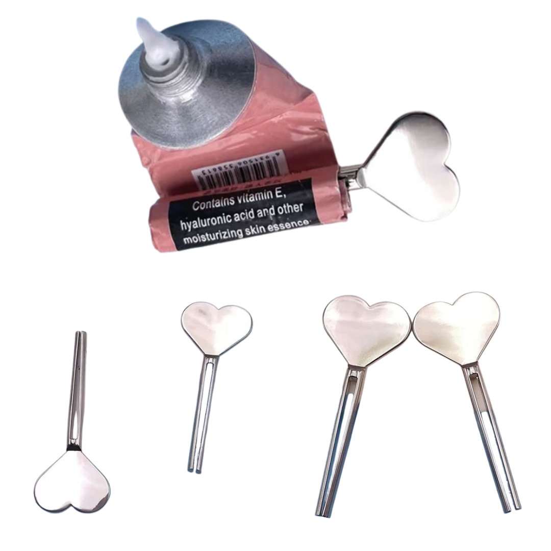 때깔좋은집 치약짜개 짜기 스퀴저 디스팬서 클렌징폼 핸드크림 물감 튜브링거 압착기 압출식 스텐 하트 14,980원