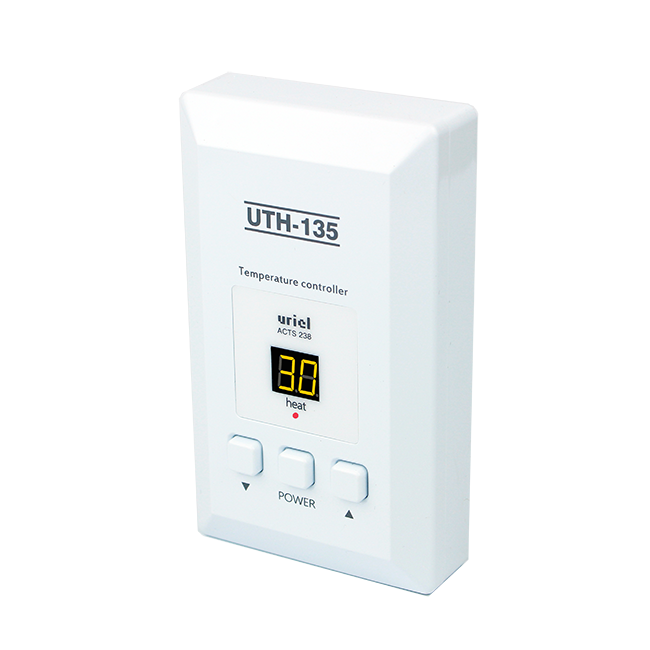 우리엘전자 UTH-135 4Kw 온도조절기 필름 전기난방 필름난방 기본형 23,750원