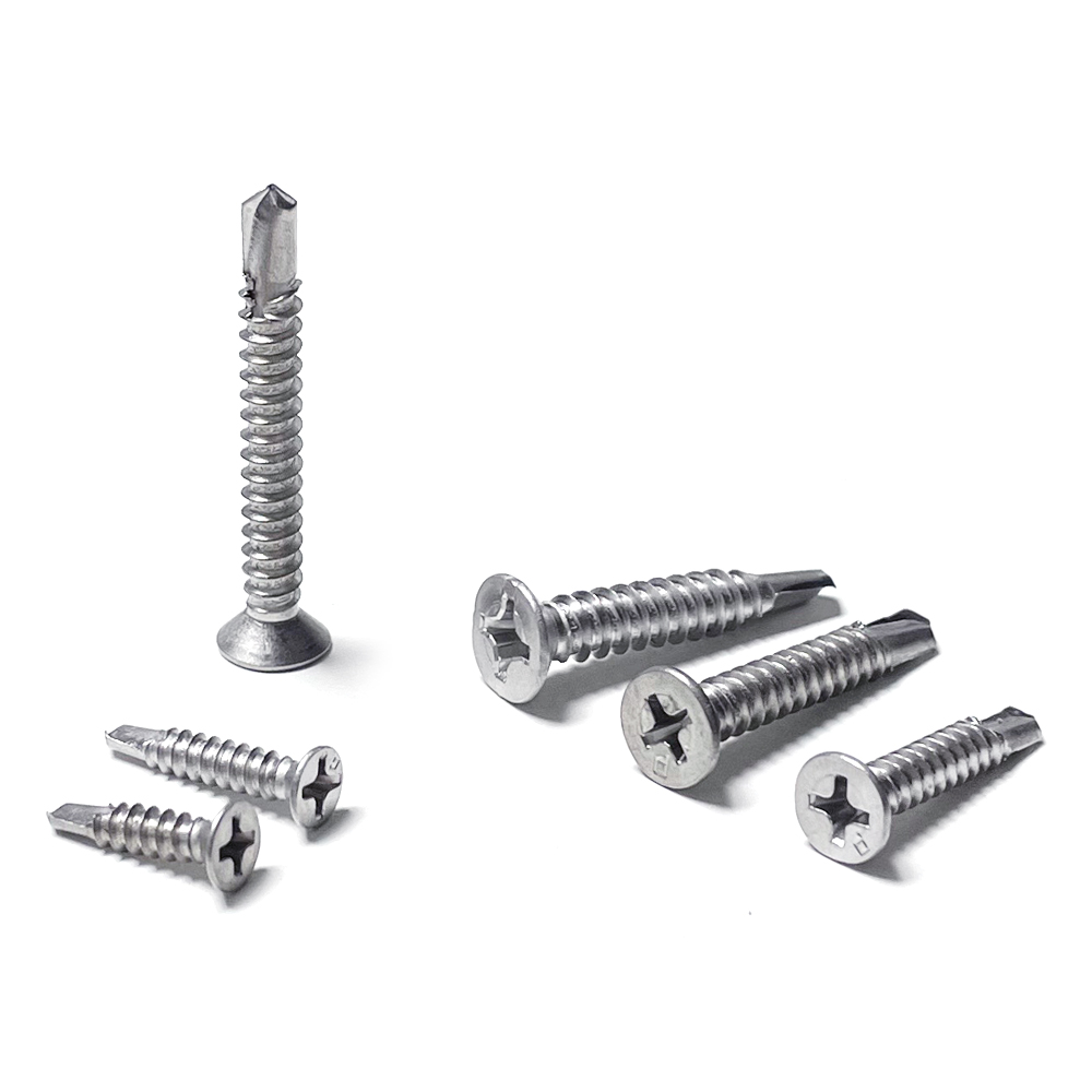 리우툴 스텐 접시머리 직결피스 철판 나사 못 목재 피스 양날 #6,#8,#10,#12 13~100mm 낱개판매, 1개 200원