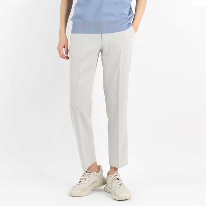 오마보이 남성용 옆밴딩 9부 테이퍼드핏 슬랙스, 현재가 21,800원