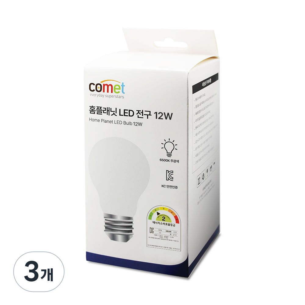 홈플래닛 안정기 내장형 LED 전구 12W 3,420원