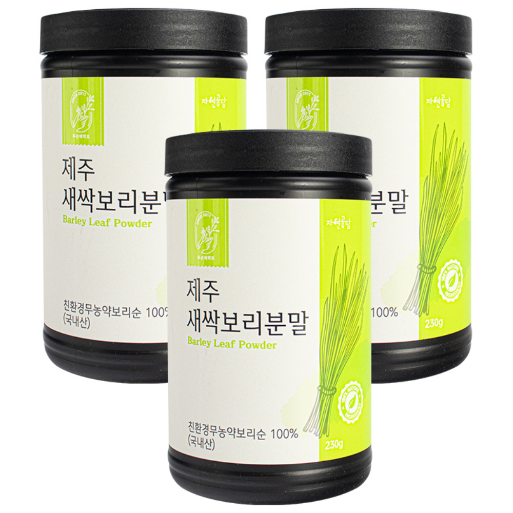 두손애약초 보리새싹분말, 3개, 230g 36,900원
