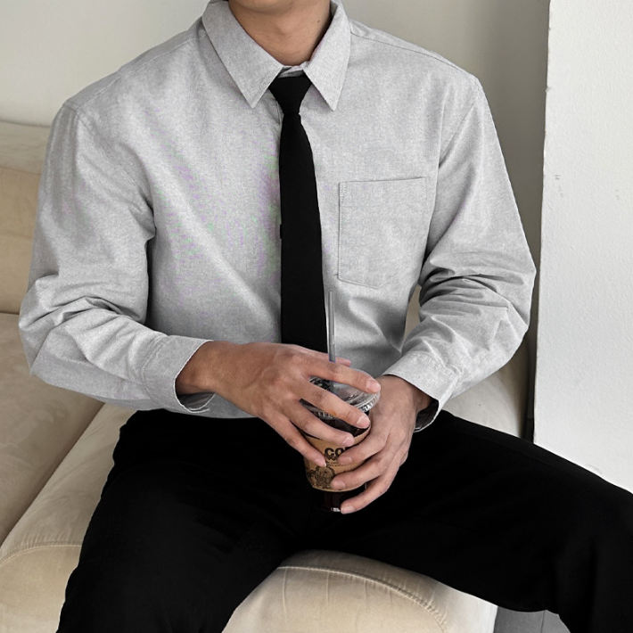 면 100% 고퀄리티 남자 오버 루즈핏 고밀도면 카라 옥스포드 셔츠 빅사이즈 24,510원