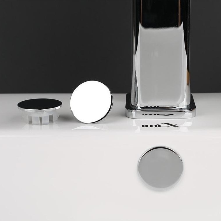 더블슬릿 황동 SUS304 스텐레스 세면대 세면캡 구멍 완전 막힘형 오버플로우 마개 1+1, 크롬실버 8,700원