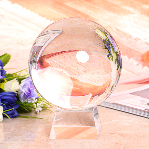 행운공방 풍수지리 크리스탈 수정 유리구슬 K9급 장식 소품 오브제 유리받침 고급 융 증정, 8cm수정유리구슬+유리받침+고급융 17,800원