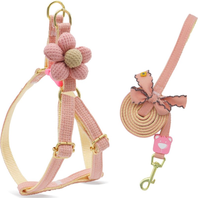 데이소이 강아지 요런개 마이플라워 하네스 + 리드줄 세트 12,300원