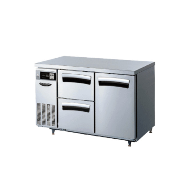 라셀르 서랍형냉장고 1200 우유냉장고 카페용 간냉식 좌서랍 우일반 LT-1224R-DS 2,260,000원