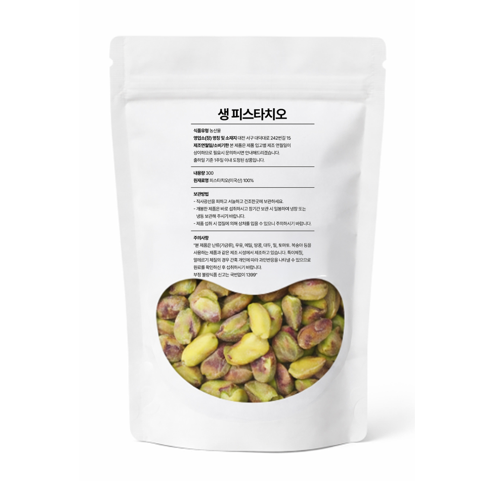 크리미넛 탈각 피스타치오, 1개, 500g 31,180원