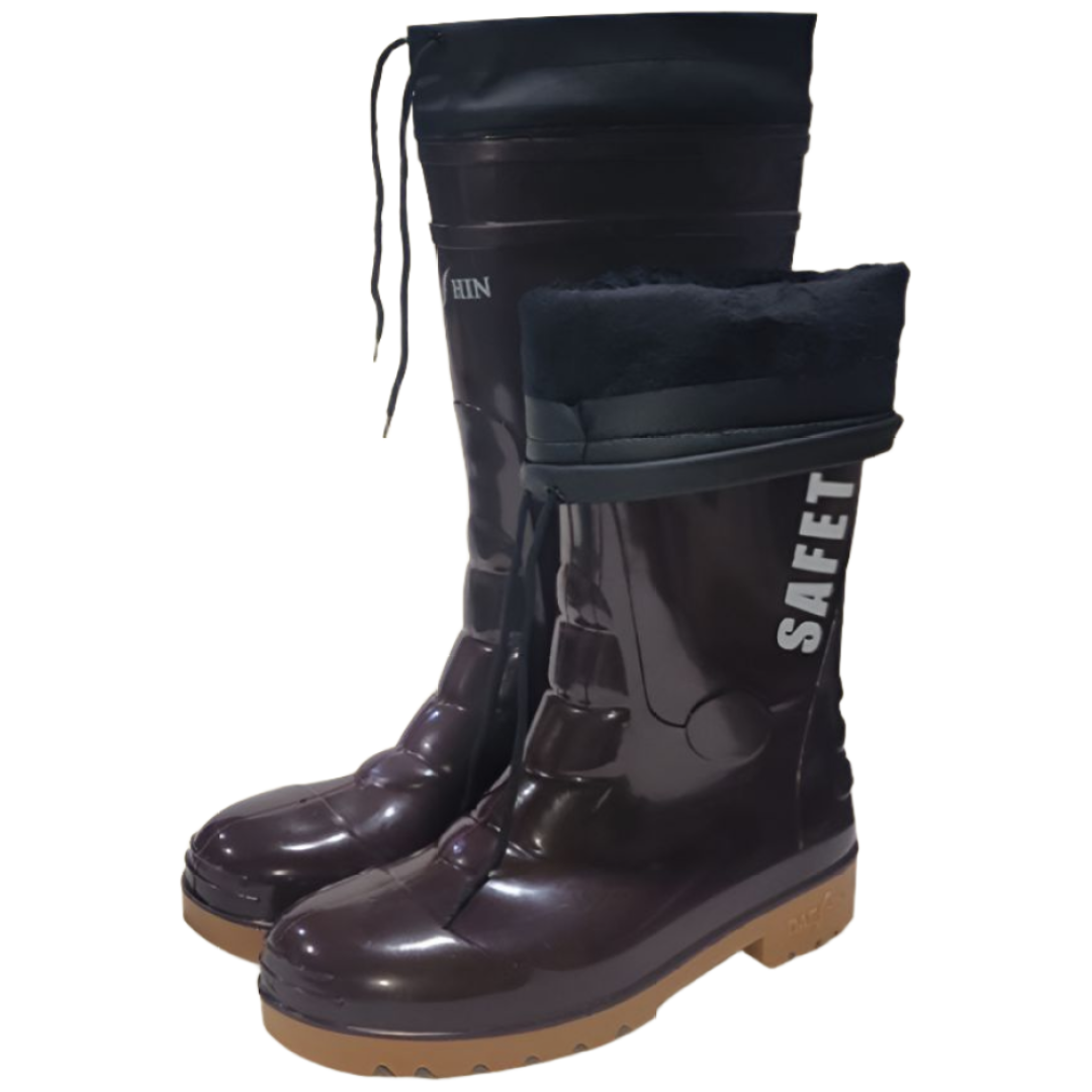 대신 인더스 DS-PVC방한-01 (밤색) 겨울용 방한안전장화 난슬립요딩 인젝션 안전장화 경작업 42,000원