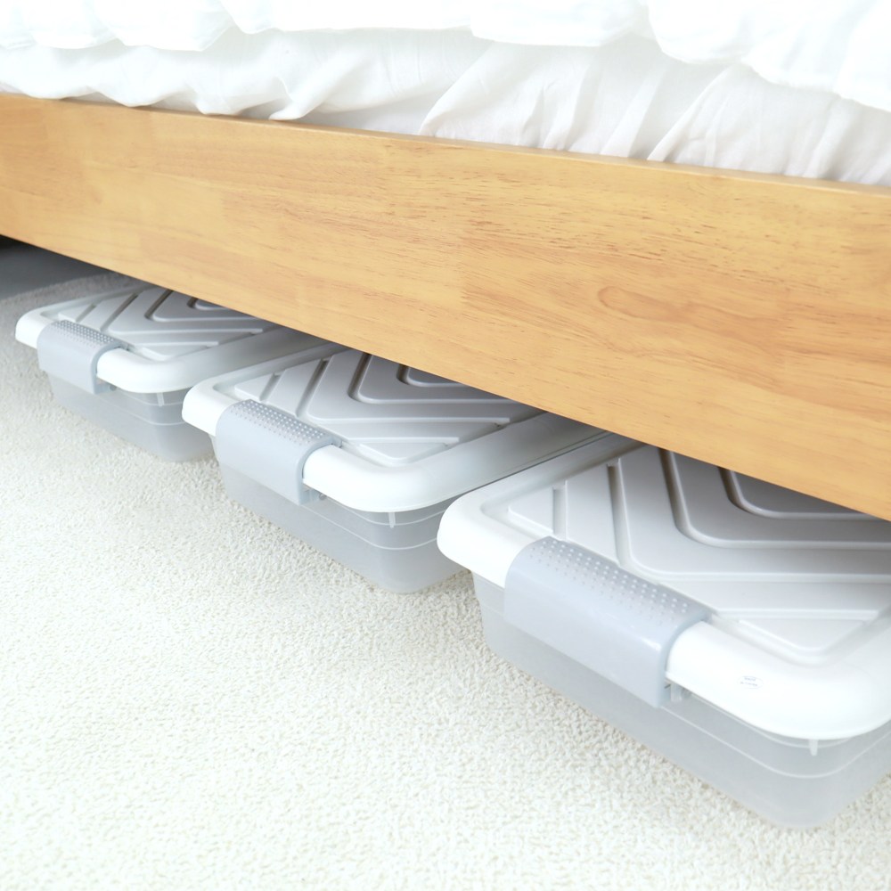 핫버튼 언더베드 침대 밑 수납, 1개, 그레이 12,900원