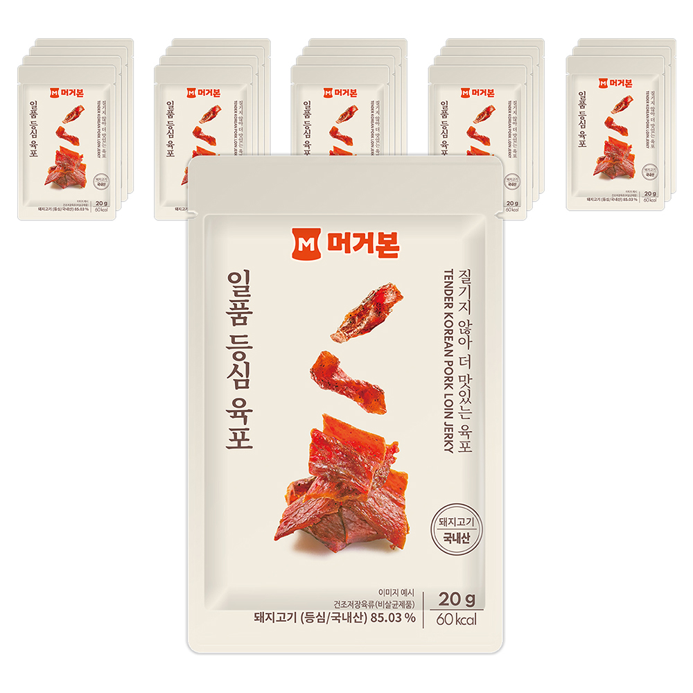 머거본 일품 등심육포, 20g, 20개 28,130원