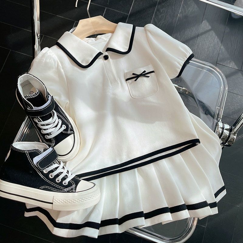 해피유통어린이 스쿨룩 반팔 셔츠와 플리츠 스커트 세트14세 이상 XG03 24,170원