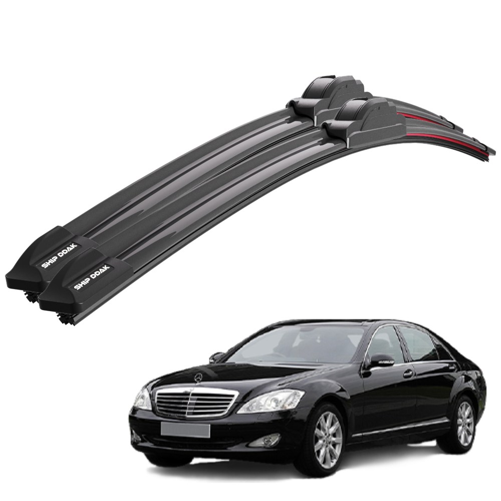 1+1 벤츠 S클래스 W221 전차종 순정 호환형 초밀착 와이퍼 윈도우 브러쉬 와이퍼블레이드, T2-S클래스W221(06-13)-650+650/C 19,800원