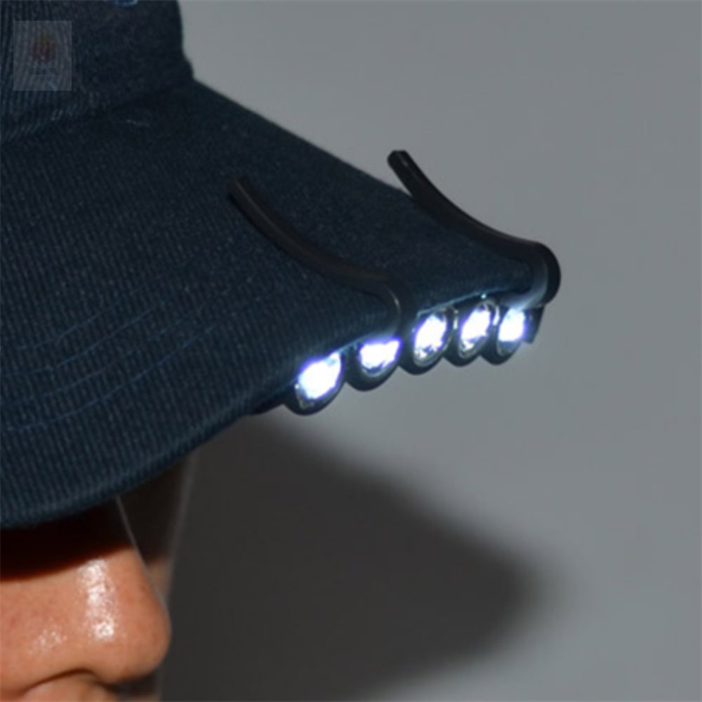 5구 LED 낚시용 야구모자 캡라이트 산악 후레쉬 2,940원