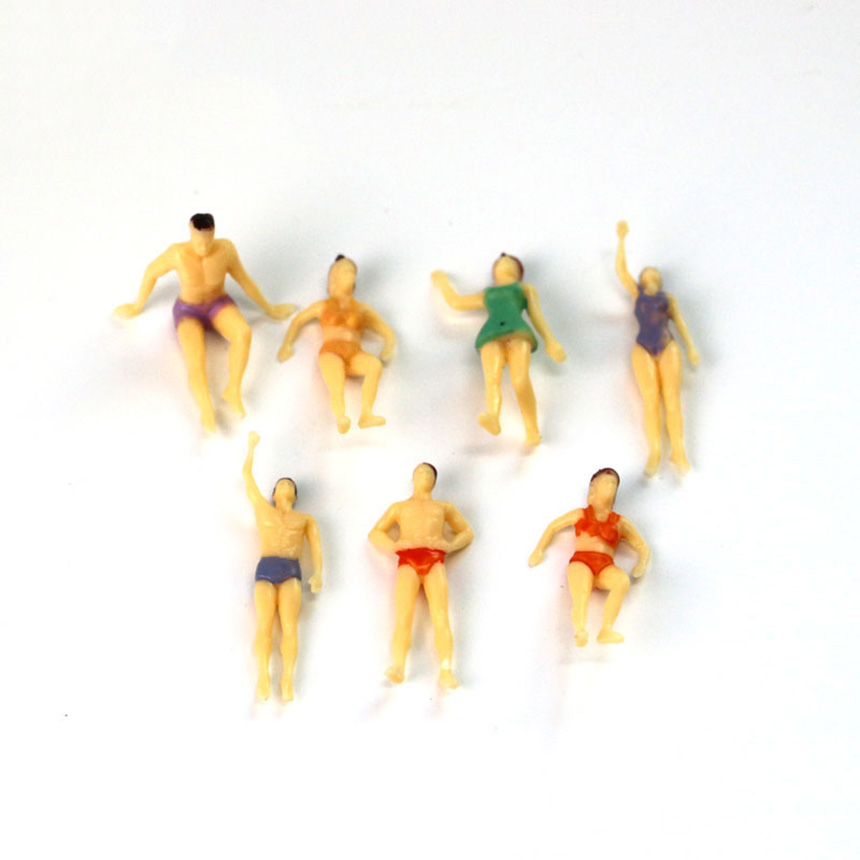 미스토토 수영하는 사람 모형 테라리움 디오라마 건축모형 재료, m522_1:50(약3.6cm)-5P, 1개 3,400원