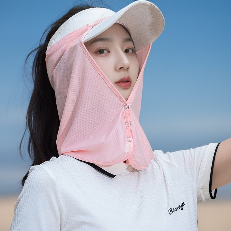 온업 모자 썬가드 얼굴 햇빛가리개 6,500원