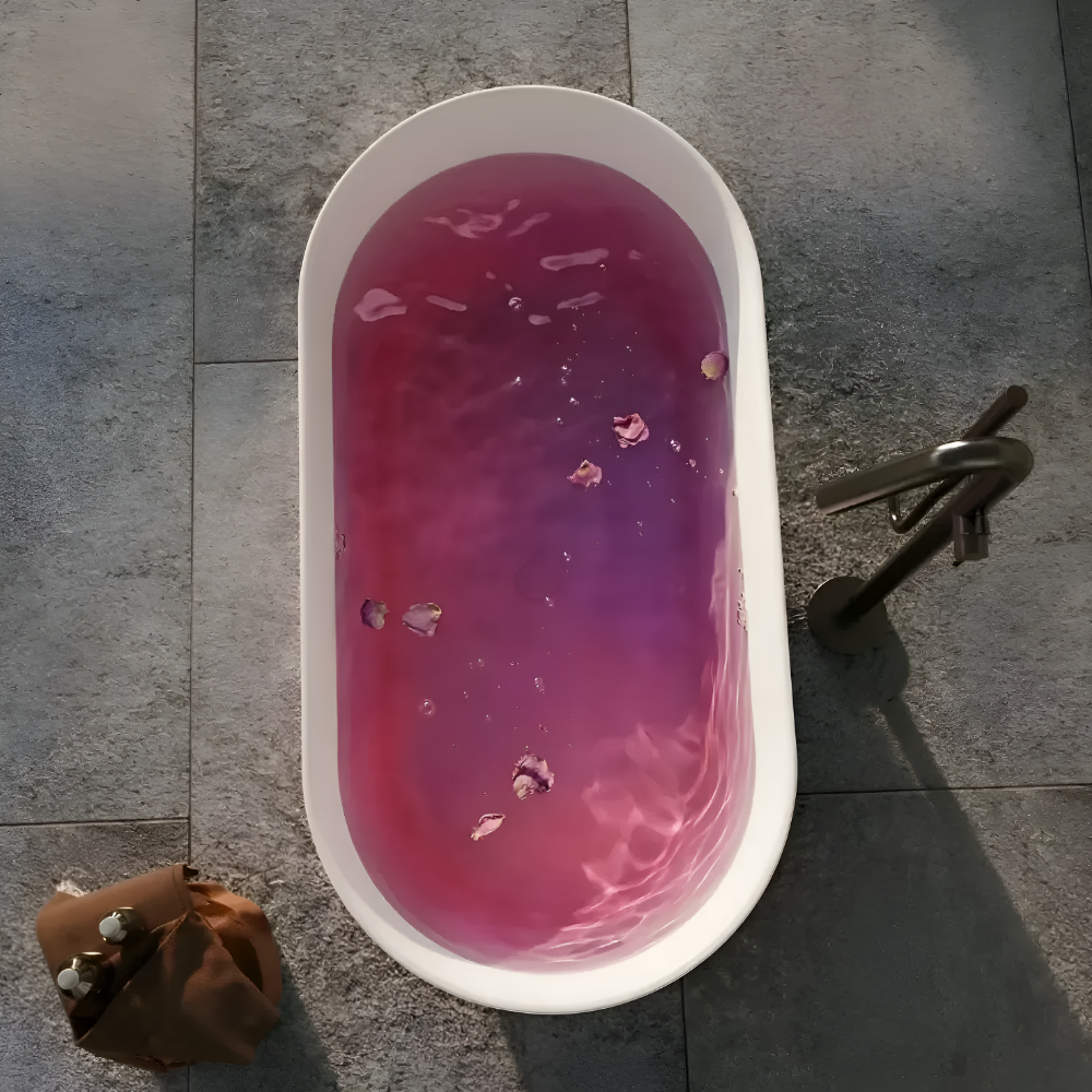 루미바스 설치가 필요없는 아크릴욕조 원룸 투룸 반신욕 간이 목욕 이동식 자쿠지 1인용스파, 1개, 화이트 335,000원