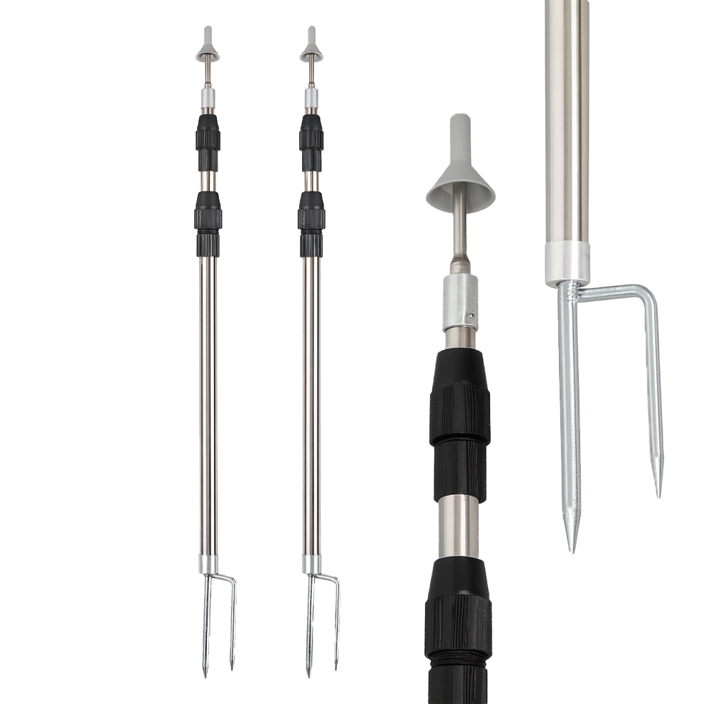 아띠꼴로 슬라이드 타프 폴대 캠핑 텐트 그늘막 지지대 2개1세트, 1세트 23,000원