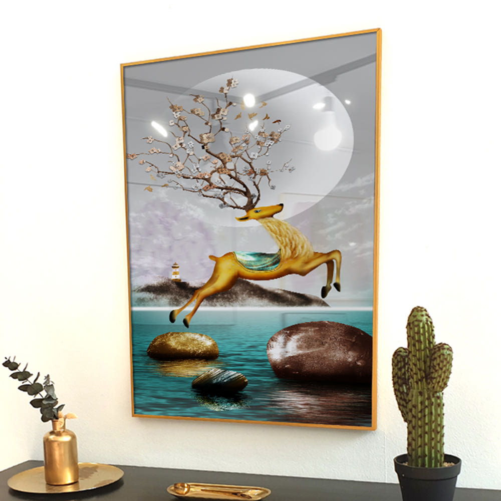 앙리아트 걸어두면 복을 가져다 주는 신비한 황금나무 풍수 액자 거실 인테리어 소품 78,900원