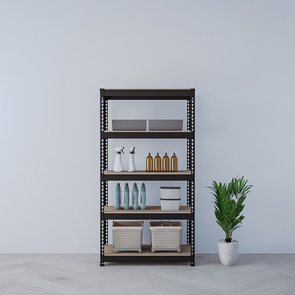 스피드랙 V2 스탠드 선반, 블랙, 5단 1,055,000원