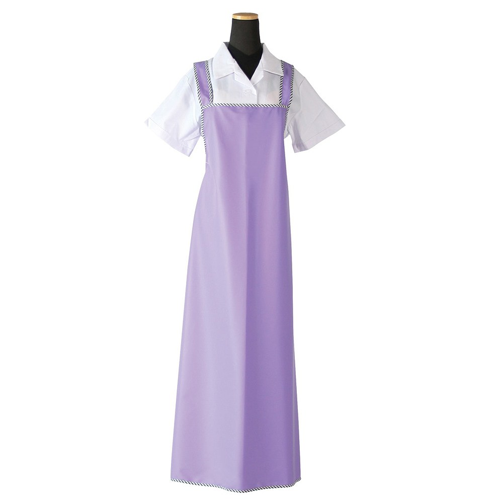 에이앤지 단면코팅 사선파이핑 방수 앞치마 대, 보라, 1개 10,000원