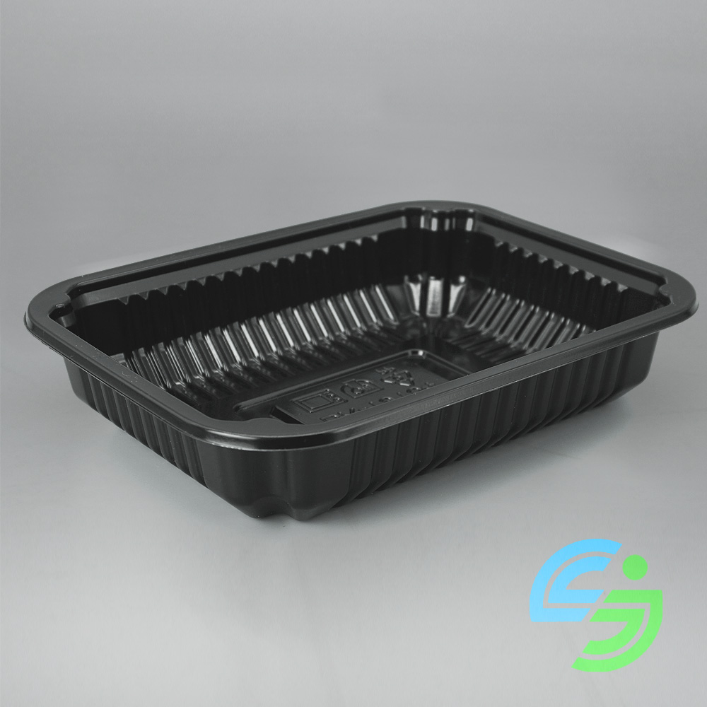 에스제이케미칼 19154 실링포장용기 블랙 PP재질 전자렌지용, 900개, 1세트 71,880원