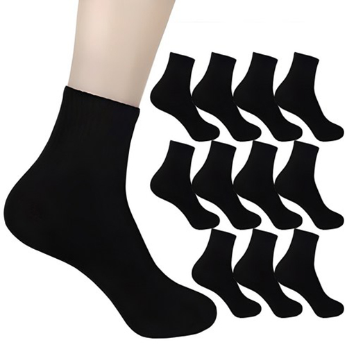 더베이직 남성용 스포츠 커버 중목 양말 12켤레 11,850원