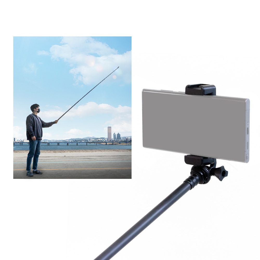 스마트폰 2.6m 260cm 셀카포드 세트 울트라 롱 셀카봉 부감 드론 촬영 항공샷 부감 64,900원