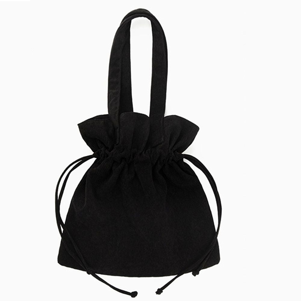 복조리백 코듀로이 골덴 가을 가방 블랙 jon+90093ME 27,660원