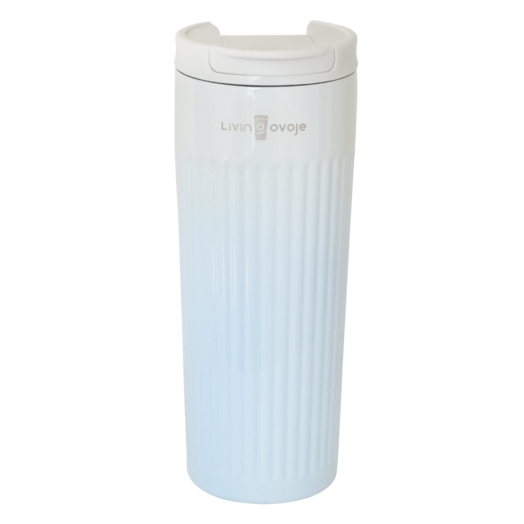 리빙오보제 그라데이션 슬림핏 클립 텀블러, 스카이블루, 500ml, 1개 17,100원