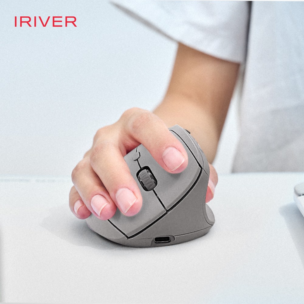 아이리버 무선 마우스 버티컬 손목 무소음 EV35C 34,900원