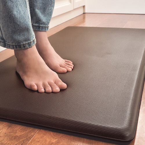 무타공마켓 PVC 발편한 주방매트 두꺼운 싱크대 매트 발판 논슬립형, 다크브라운, 1개 69,900원