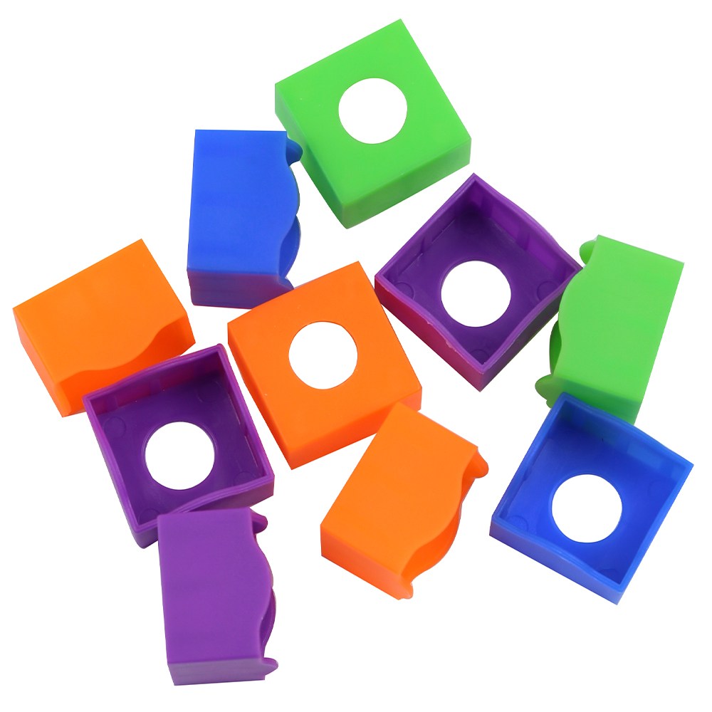 (몽땅컴퍼니 당구재료) 칼라 초크케이스(플라스틱) _ 당구 용품 재료 300원