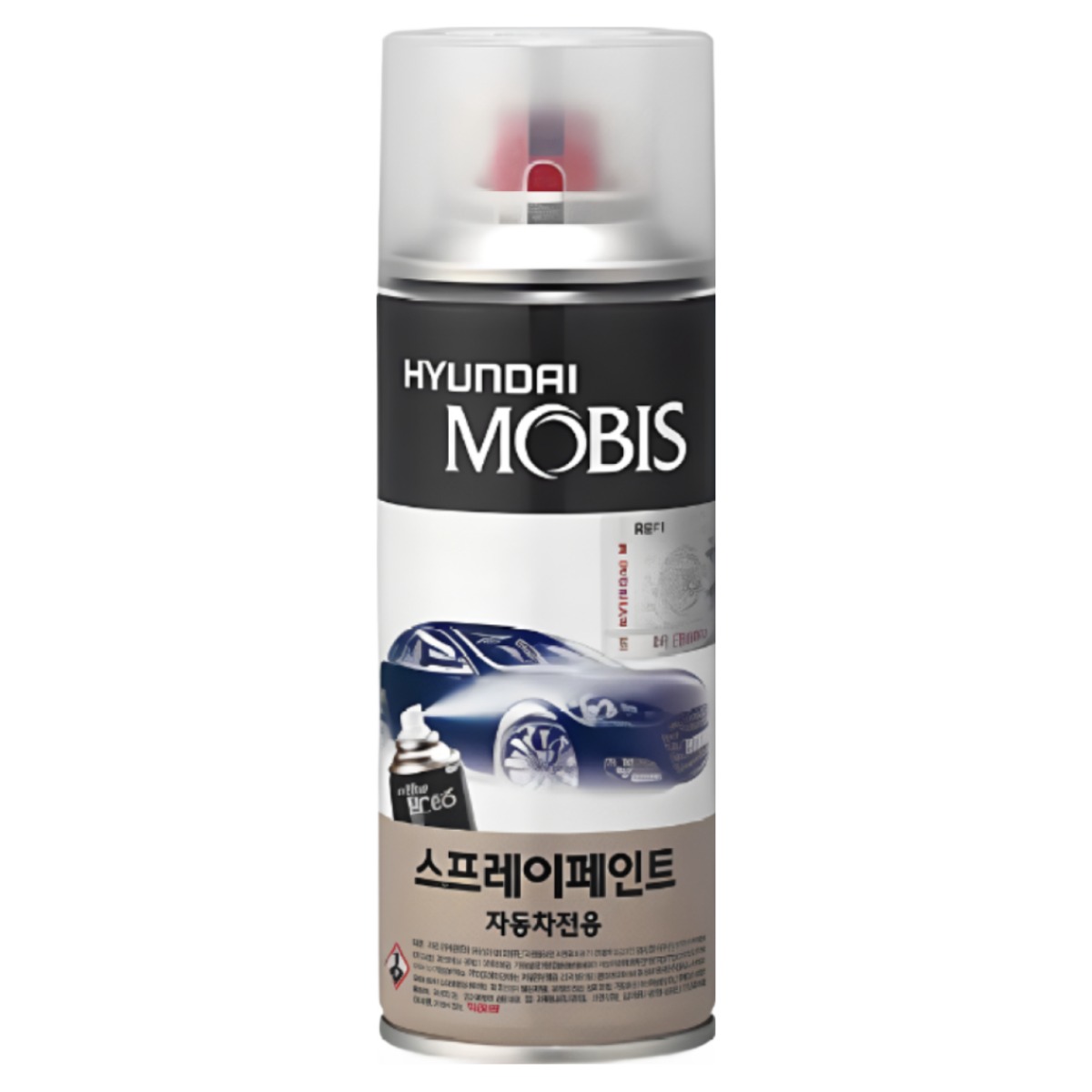 순정품 현대 그랜져HG TB7 팬텀블랙 스프레이 + 투명스프레이 자동차 도색 차량용 카페인트, TB7 팬텀블랙,투명, 1개 24,000원