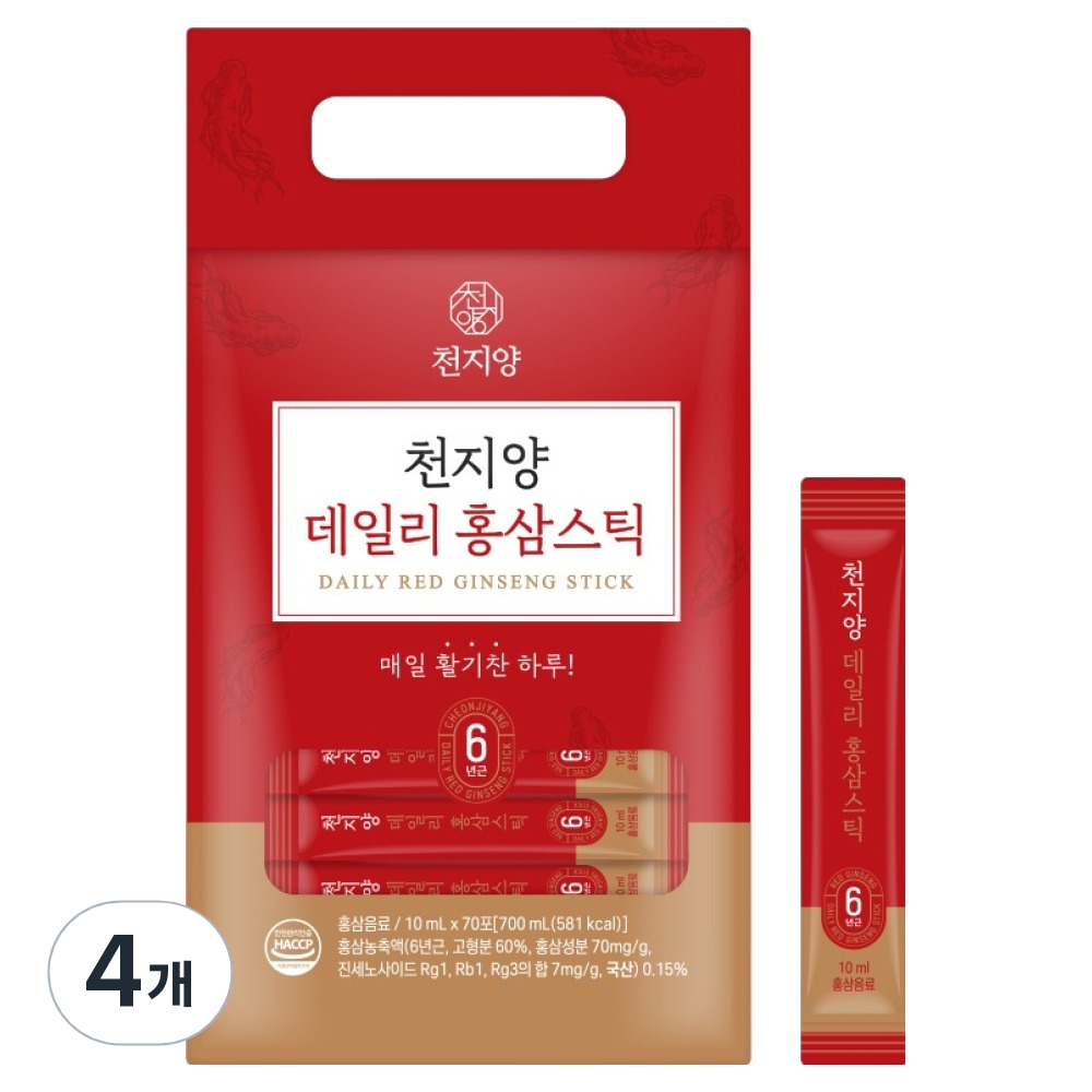 천지양 데일리 홍삼스틱 70p 90,600원